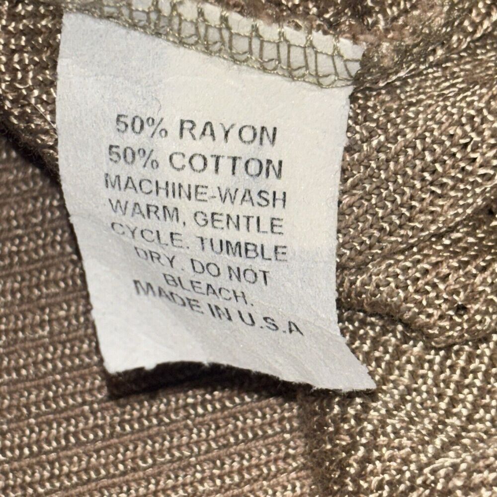 Vintage Marco Peretti Collezione Diamond Textured Sweater USA Gold Size Small - Picture 3 of 6
